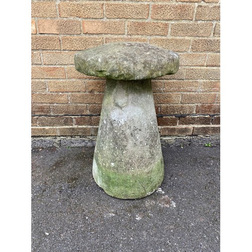 484 - A staddle stone -