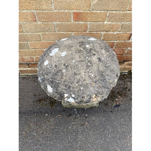 481 - A staddle stone -