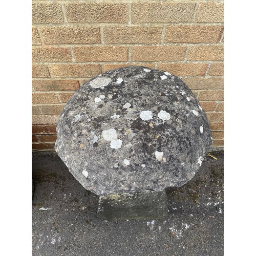 482 - A staddle stone -