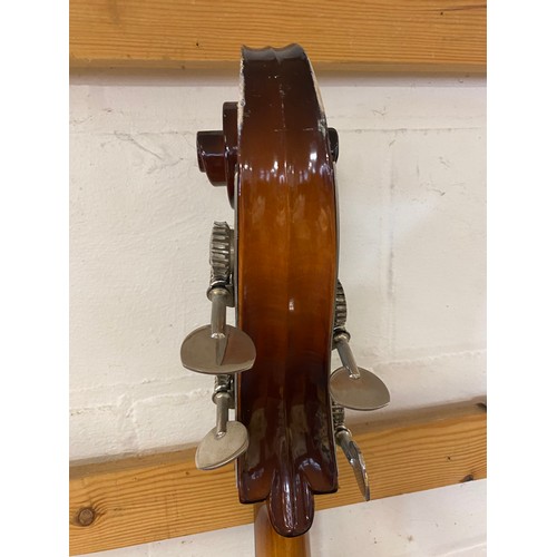 182 - A Boosey & Hawkes BH400 double bass and bow -