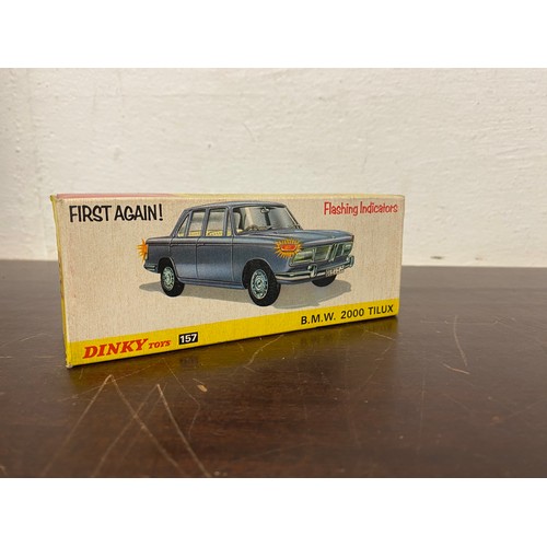 201 - Dinky: 157 BMW 2000 Tilux, boxed -