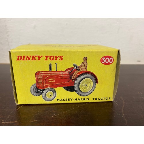 213 - Dinky: 300 Massey-Harris Tractor, boxed -