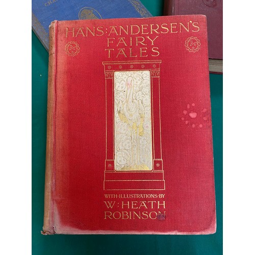 177 - Hans Andersen's Fairy Tales, illustrated by W Heath Robinson, London 1913, together with two Charles... 