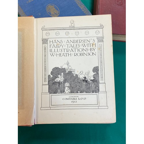 177 - Hans Andersen's Fairy Tales, illustrated by W Heath Robinson, London 1913, together with two Charles... 