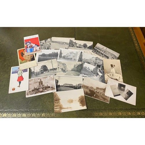 305 - Postcards: a collection of loose postcards, many to same recipient, including EVII, undivided backs,... 