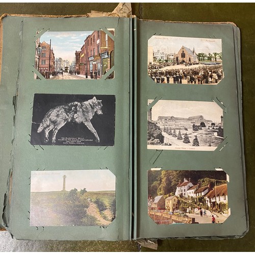 308 - Postcards: an album of approximately 230 postcards, to include Brighton, Sussex, Carlisle, London, o... 