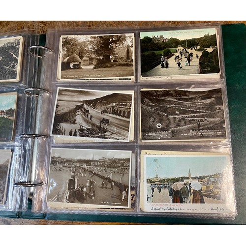 322 - Postcards: an album of approximately 135, postcards, including Bournemouth and New Forest interest, ... 