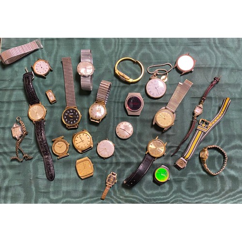 13 - A selection of wristwatches, to include Longines movement -