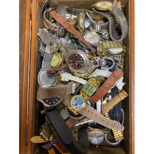 112 - A quantity of mostly lady's wristwatches -