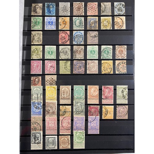 219 - Stamps: Belgium, Luxembourg, Belgian Congo, Malmedy, 1860's-2000's, 2600 stamps, no duplicates, no w... 