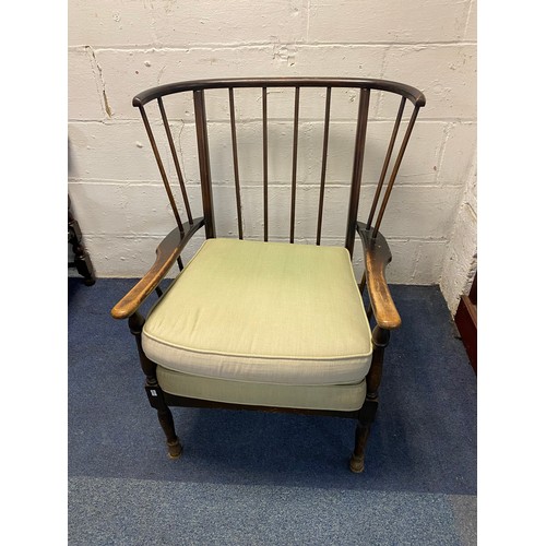 365 - An Ercol style fireside chair -