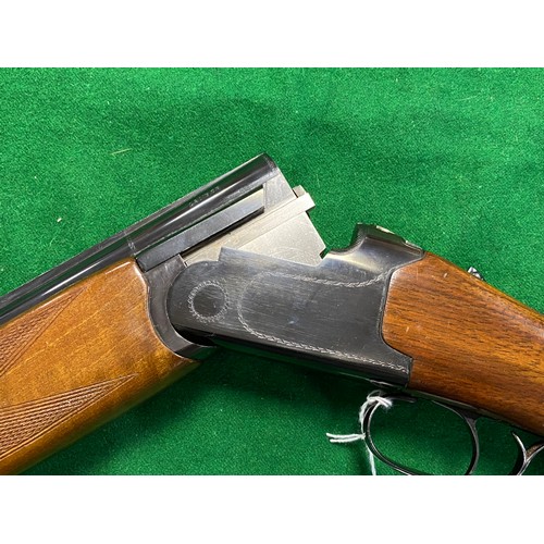 448 - A Lanber Field non ejector single trigger, shotgun, selective 27 1/2