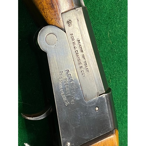 430 - A 20th century folding 20 gauge single barrel hammerless shotgun, S/No. 04348 -