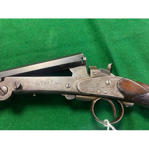 436 - A 20th century folding 410. hammer shotgun, S/No. 2075 -