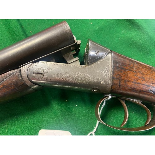 437 - A C G Edwards & Son 12 gauge boxlock non ejector shotgun, 30