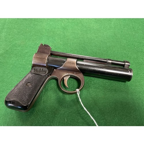 441 - A Webley & Scott .177 Junior air pistol, S No. 1062 -