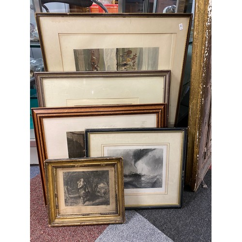 193 - A mixed lot of prints -