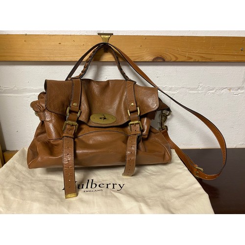 266 - A Mulberry Alexa handbag, with dust bag -