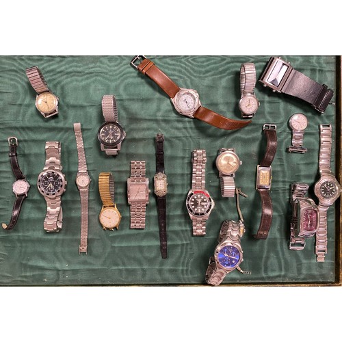 23 - A quantity of wristwatches -