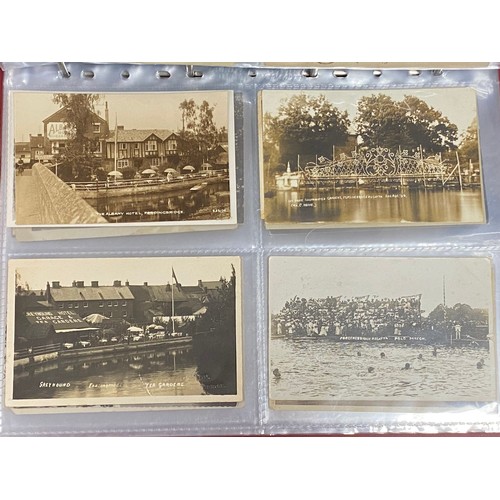 207 - Postcards: a folder of approximately 150 postcards, mostly local interest, including Ringwood and Fo... 