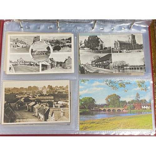 207 - Postcards: a folder of approximately 150 postcards, mostly local interest, including Ringwood and Fo... 