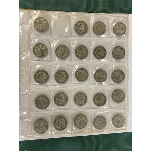 64 - Coins: a collection of GB coins, QV - QEII, silver noted -