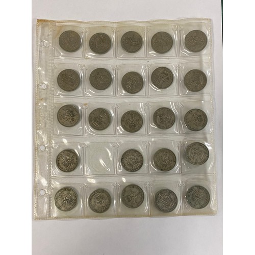 64 - Coins: a collection of GB coins, QV - QEII, silver noted -