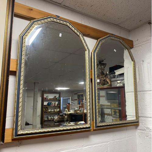 310 - A pair of wall mirrors -