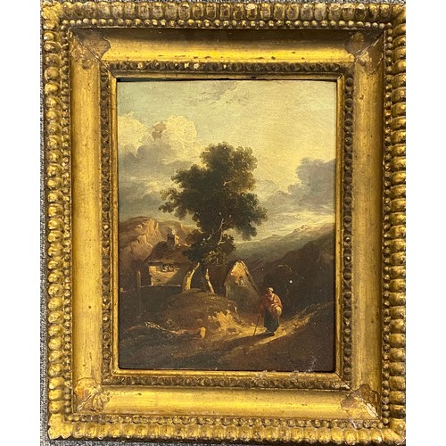 146 - 19th Century School, Rural Scene, oil on canvas -