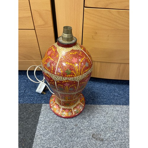 319A - A Kashmiri style table lamp -