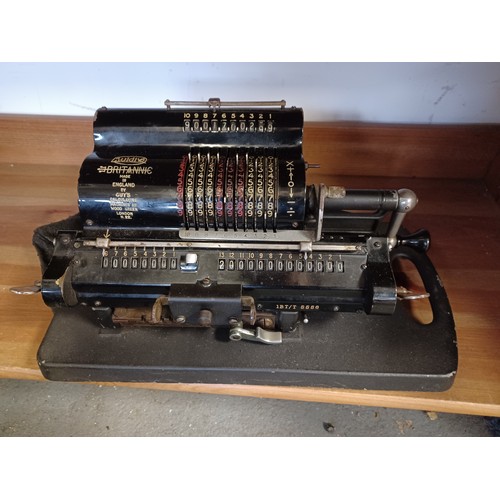 237 - A vintage Mulvido Britannic adding machine -