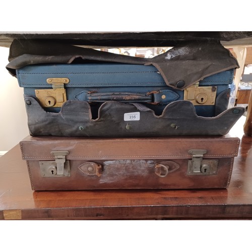 235 - Two vintage cases -