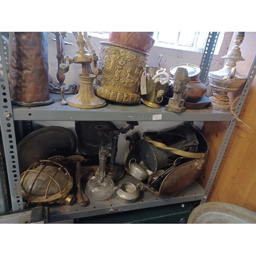 245A - A quantity of metalwares -