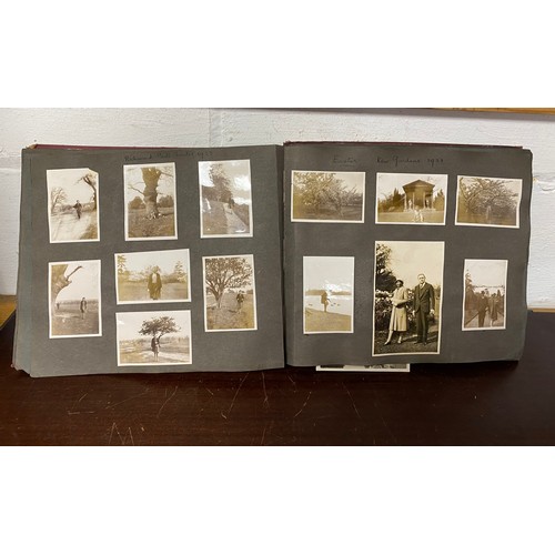 294 - Photographs: a 1920's/30's photograph album and another 1940's album -