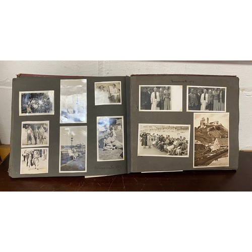 294 - Photographs: a 1920's/30's photograph album and another 1940's album -