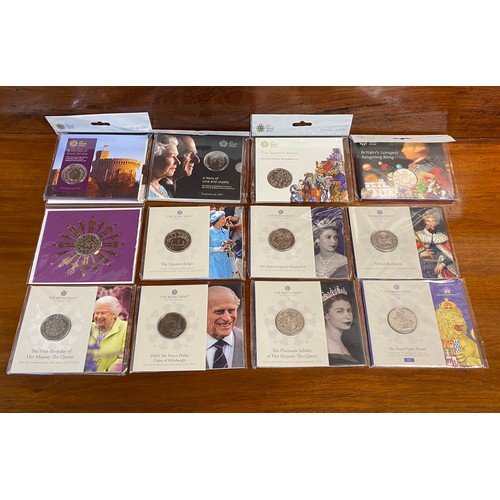 89 - A group of Royal Mint sealed uncirculated commemorative coins -