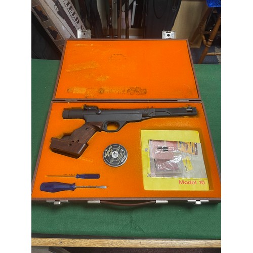 448 - An Original model 10 .177 break barrel target pistol, boxed -