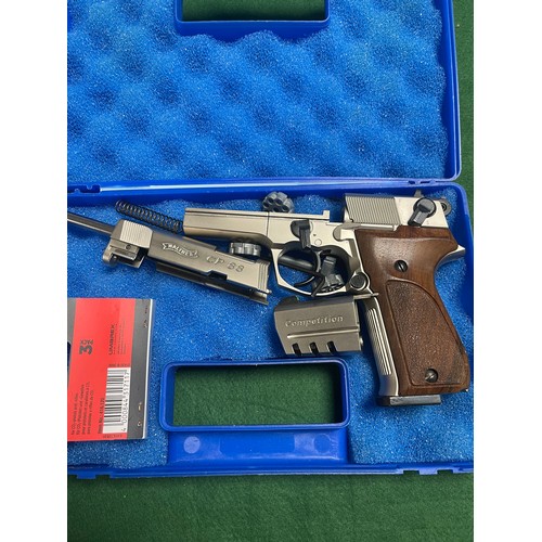 449 - A Walther CP-88 .177 co2 multi-shot air pistol, boxed (a/f) -