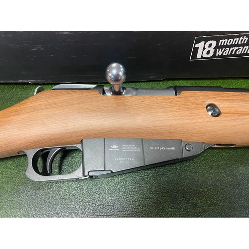 436 - A Gletcher .177 co2 gas, bolt action air rifle, M1944 -