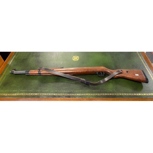 433 - A Mauser model K98 .177 cal under lever air rifle -