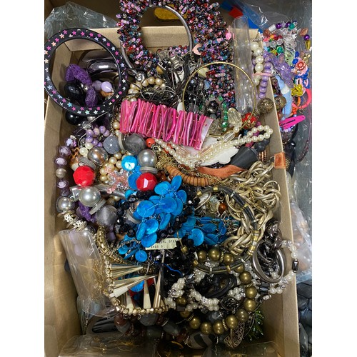 8 - A quantity of costume jewellery -