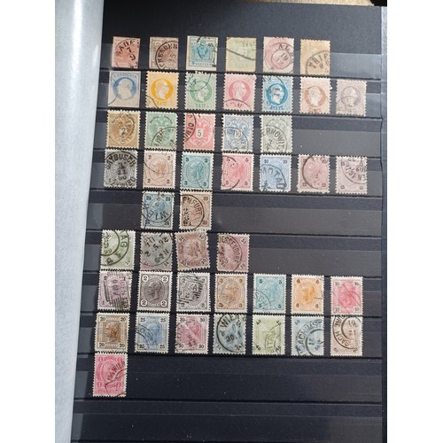 195 - Stamps: Europe, 2 collections, 1860's - 2000's, including Austria and Netherlands, approximately 323... 