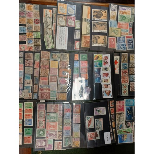 223 - Stamps: on showcards, cat £2,700 -