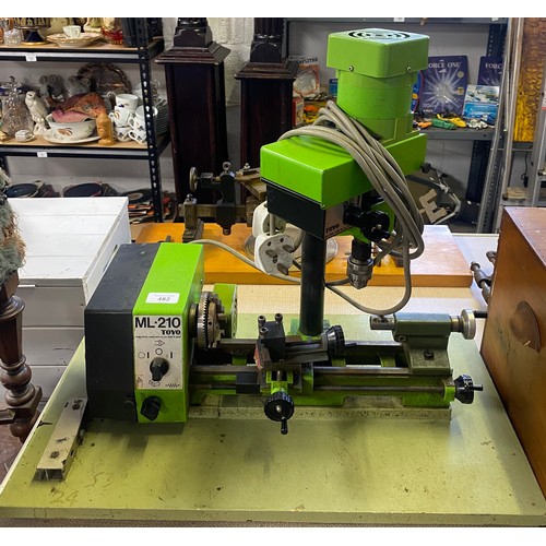 482 - A ML-210 Toyo lathe -