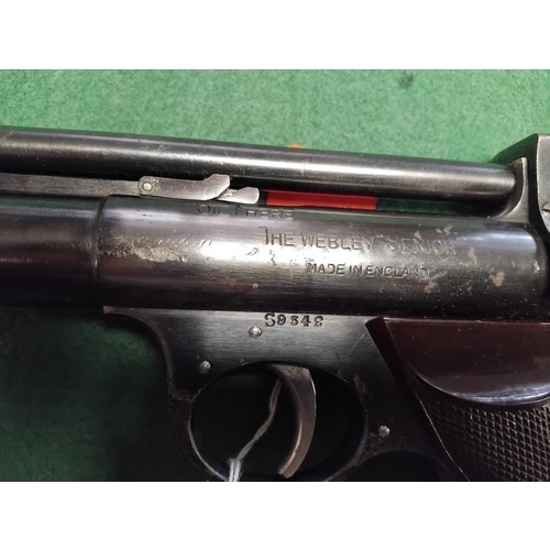 311 - A Webley Senior .177 break barrel air pistol -