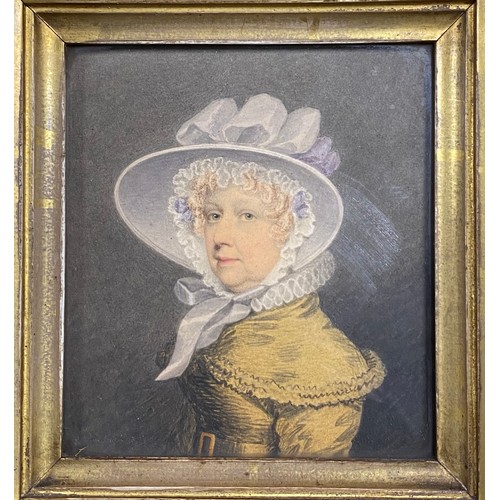 126 - Attributed to Adam Buck (1759-1833)                                           
Portrait of a lady in... 