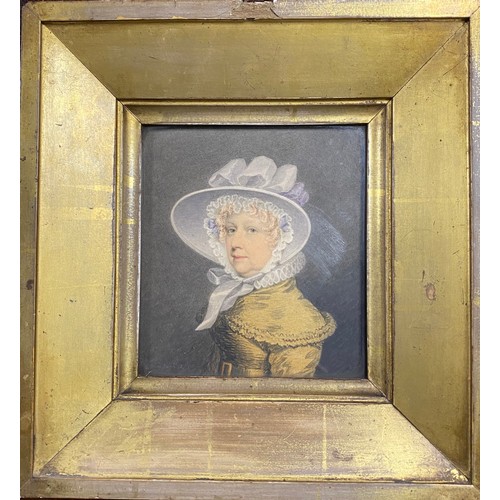 126 - Attributed to Adam Buck (1759-1833)                                           
Portrait of a lady in... 