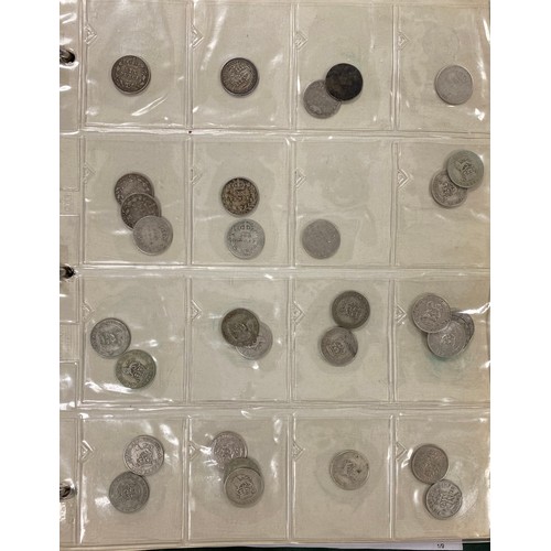 177 - Coins: a quantity of GB QV - QEII half crowns to farthings -