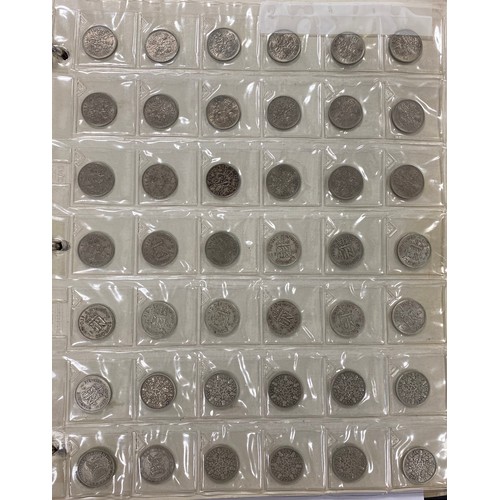 177 - Coins: a quantity of GB QV - QEII half crowns to farthings -