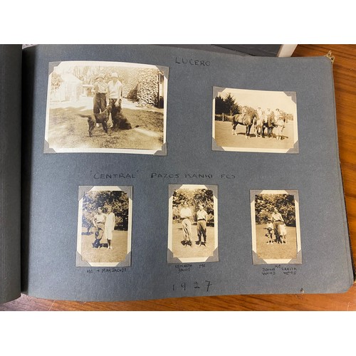 206 - A quantity of antique photograph albums  -